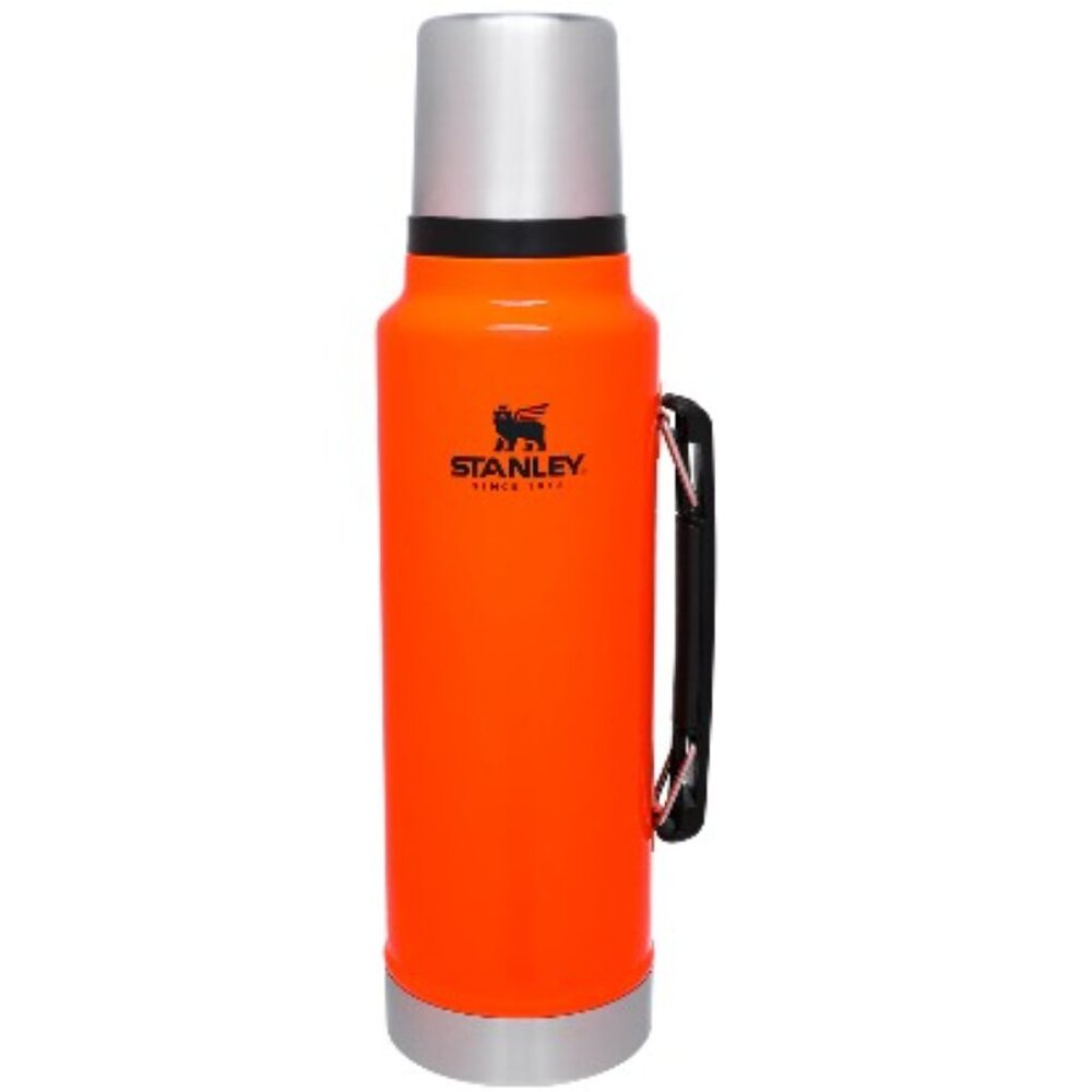 Stanley Legendary Vacuum Insulated‎ Bottle large 1.5 QT  1.4L- Orange neon